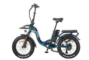 Электровелосипед FAFREES F20 Max, 20", зеленый, 500 Вт, 22,5 Ач SAMSUNG цена и информация | Электровелосипеды | 220.lv