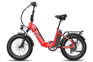 Elektriskais velosipēds Fafrees FF20 Polar, 20", sarkans, 500W, 20,8Ah cena un informācija | Elektrovelosipēdi | 220.lv