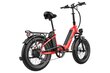 Elektriskais velosipēds Fafrees FF20 Polar, 20", sarkans, 500W, 20,8Ah cena un informācija | Elektrovelosipēdi | 220.lv