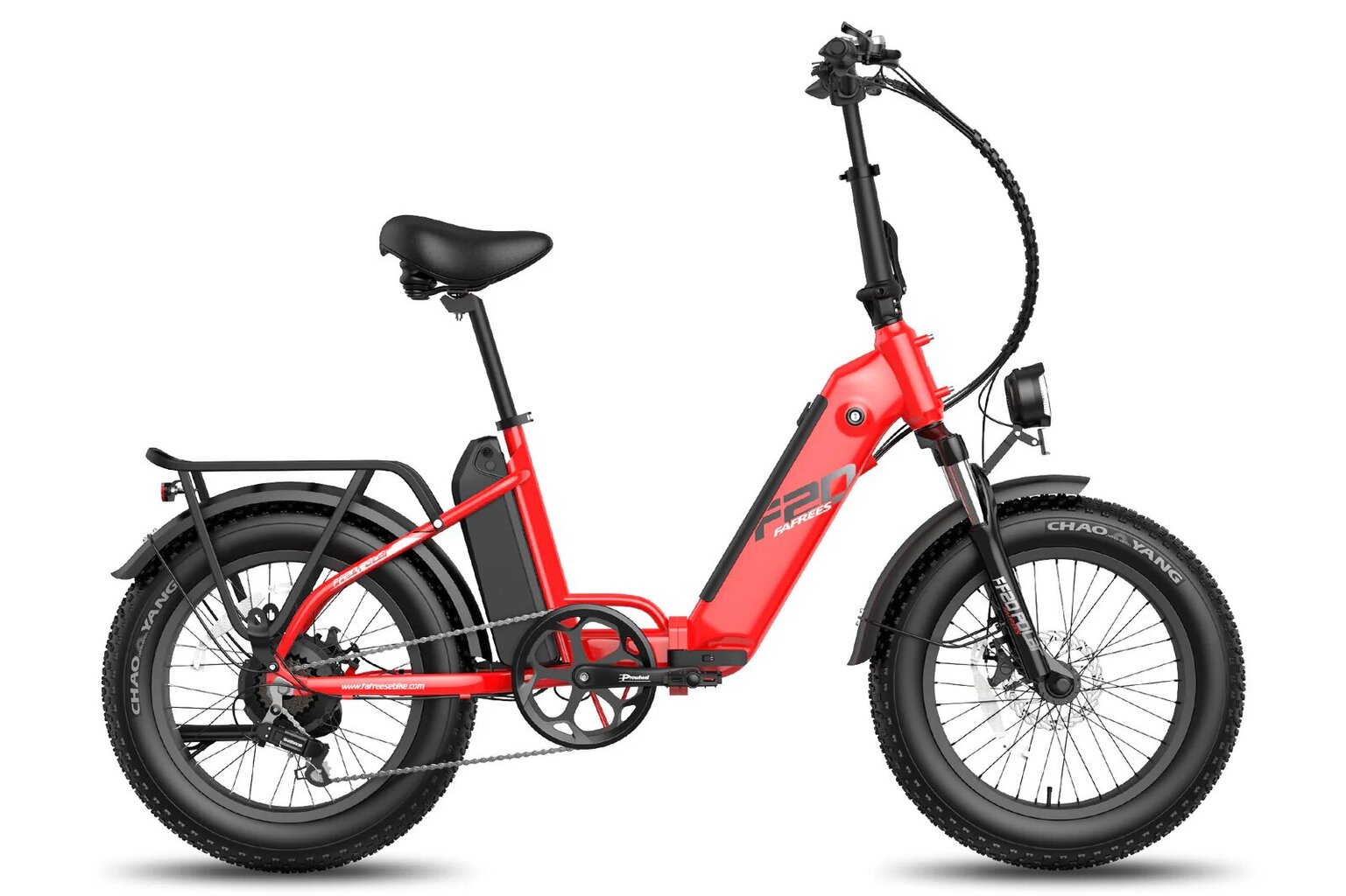 Elektriskais velosipēds Fafrees FF20 Polar, 20", sarkans, 500W, 20,8Ah cena un informācija | Elektrovelosipēdi | 220.lv