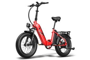 Elektriskais velosipēds Fafrees FF20 Polar, 20", sarkans, 500W, 20,8Ah cena un informācija | Elektrovelosipēdi | 220.lv