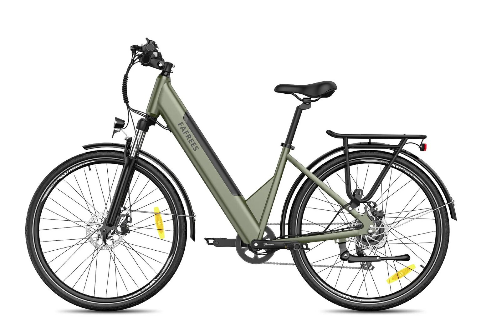 Elektriskais velosipēds Fafrees F28 Pro, 27.5", zaļš, 250W, 14.5Ah cena un informācija | Elektrovelosipēdi | 220.lv