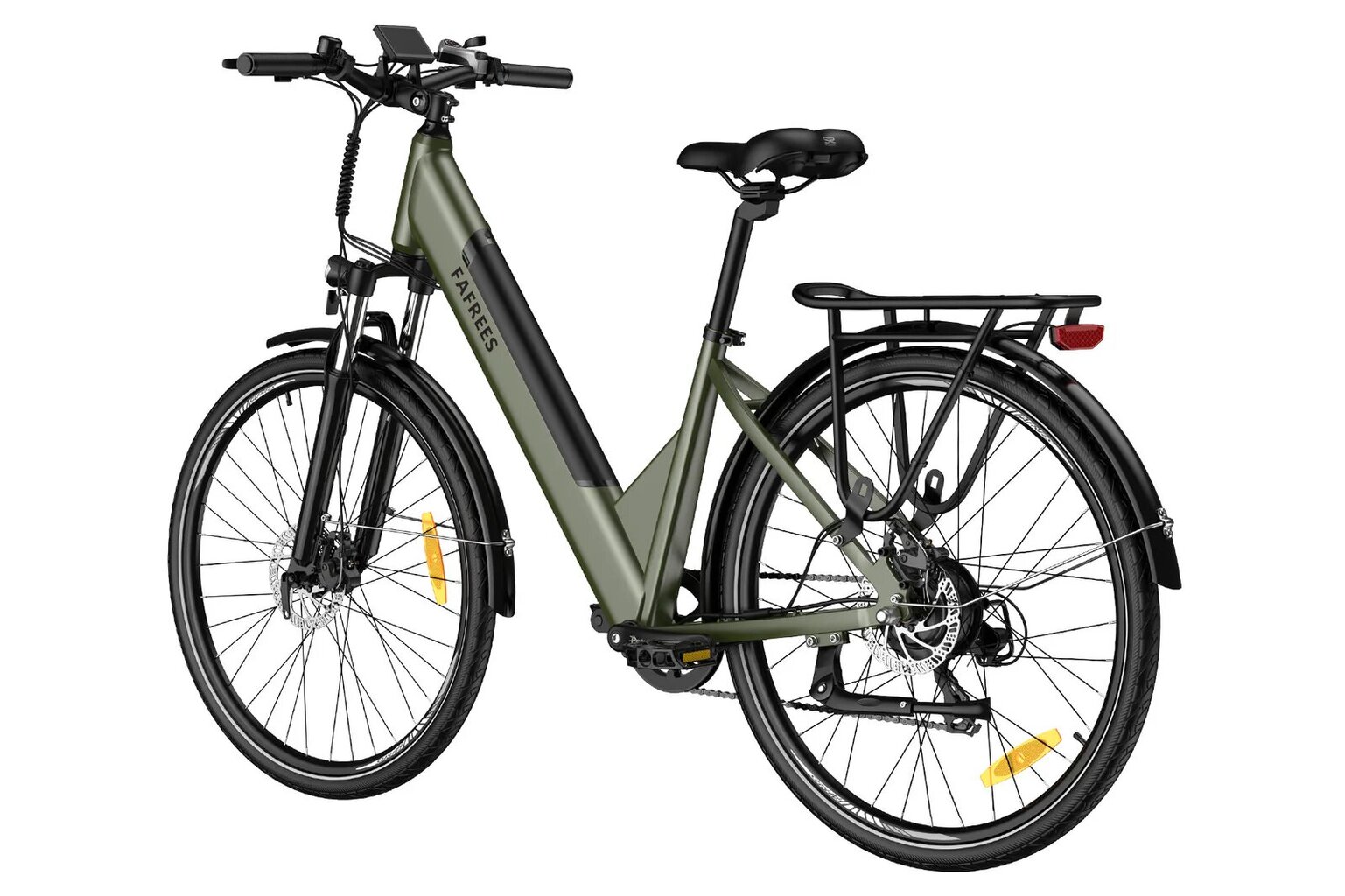 Elektriskais velosipēds Fafrees F28 Pro, 27.5", zaļš, 250W, 14.5Ah cena un informācija | Elektrovelosipēdi | 220.lv