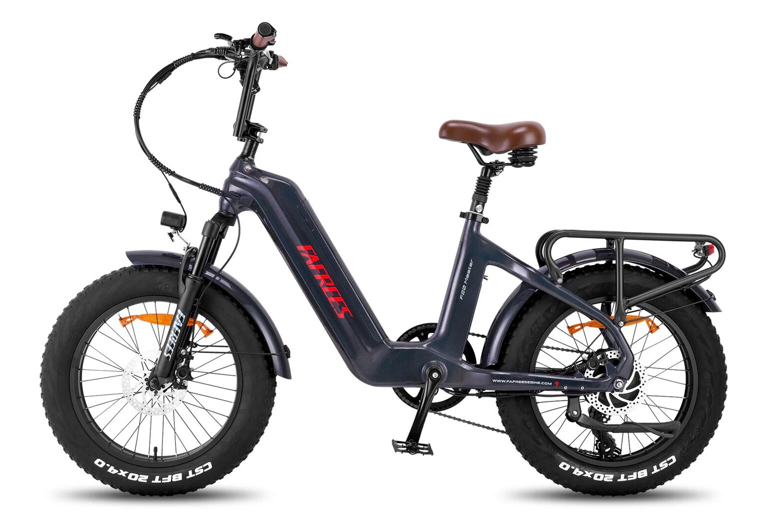 Elektriskais velosipēds Fafrees F20 Master, 20", pelēks, 500W, 22,5Ah cena un informācija | Elektrovelosipēdi | 220.lv