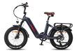 Elektriskais velosipēds Fafrees F20 Master, 20", pelēks, 500W, 22,5Ah cena un informācija | Elektrovelosipēdi | 220.lv