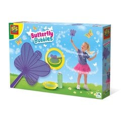 Ziepju burbuļu komplekts SES Creative Butterfly 02276 cena un informācija | Ūdens, smilšu un pludmales rotaļlietas | 220.lv