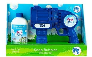 Burbuļu šāvējs Fru Blu un šķidrums 0,4l 04543 cena un informācija | Ūdens, smilšu un pludmales rotaļlietas | 220.lv