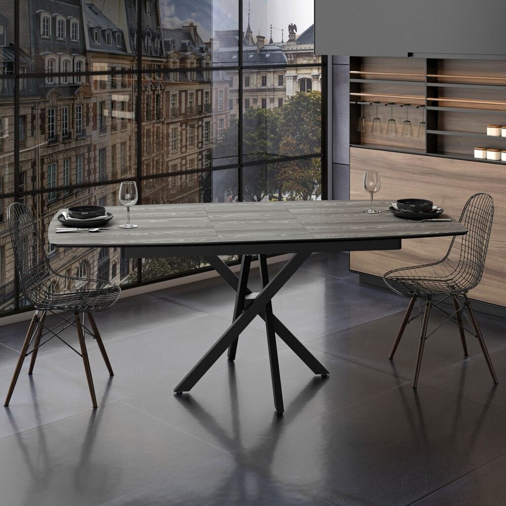 Izvelkamais pusdienu galds Podrez, 145cm cena un informācija | Virtuves galdi, ēdamgaldi | 220.lv