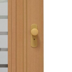 Складная дверь, 86 см, коричневый цена и информация | Внутренние двери | 220.lv