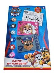 Paw Patrol Gleznas pēc numuriem