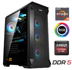 Mdata Gaming Ryzen 5 cena un informācija | Stacionārie datori | 220.lv