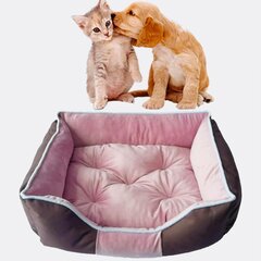 Подстилка для домашних животных FANLINPT, 68x54x16cm, розовый цена и информация | Лежаки, домики | 220.lv