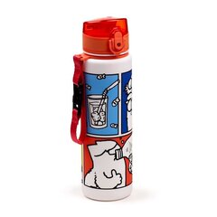 Simon's Cat 2024 Pop Top 600 ml neplīstošā pudele cena un informācija | Ūdens pudeles | 220.lv