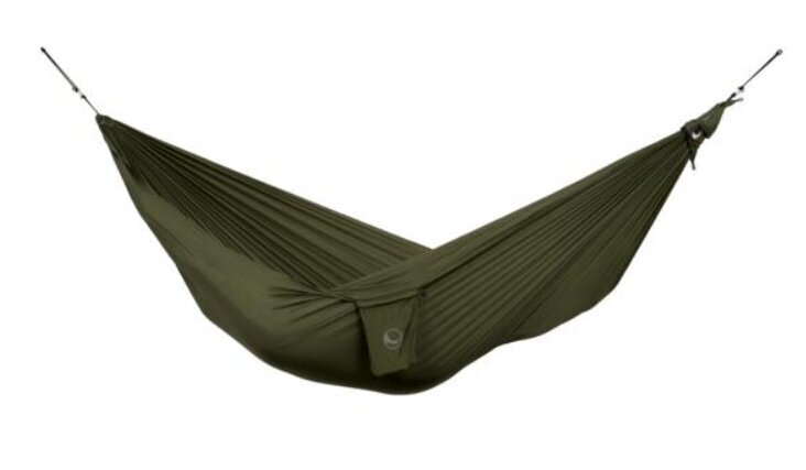 Tūrisma šūpuļtīkls Ticket To The Moon Compact Hammock Army Green cena un informācija | Šūpuļtīkli | 220.lv