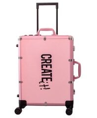 Kosmētikas koferis Create It! 84536, rozā cena un informācija | Koferi, ceļojumu somas | 220.lv