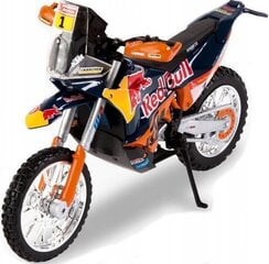 Motocikla modelis Bburago RedBull KTM 450 Rally 51086 15153, 1:18 cena un informācija | Rotaļlietas zēniem | 220.lv