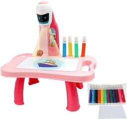 zīmēšanas projektors, rozā cena un informācija | Rotaļlietas zīdaiņiem | 220.lv