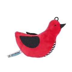 Rotaļlieta Šalkojošs putns Whisbear 95581, sarkans cena un informācija | Mīkstās (plīša) rotaļlietas | 220.lv