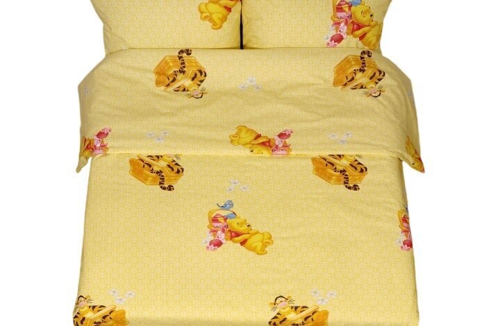 Bērnu gultasveļa Vinipuh & Friends, 100x135 cm, 3 daļas цена и информация | Bērnu gultas veļa | 220.lv