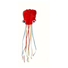 Воздушный змей Tech Zone Octopus Kite, красный цена и информация | Игрушки для песка, воды, пляжа | 220.lv