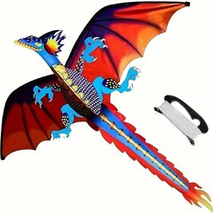 Воздушный змей Tech Zone Дракон, красный цена и информация | Игрушки для песка, воды, пляжа | 220.lv