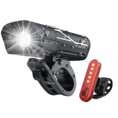 Передний фонарь для велосипеда Deal, черный цена и информация | Велосипедные фонари, отражатели | 220.lv