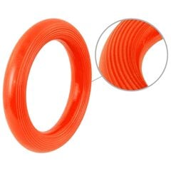 резиновое кольцо 17 см - оранжевый цена и информация | Игрушки для собак | 220.lv