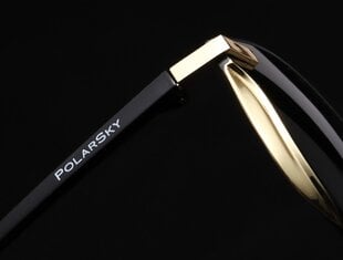 Saulesbrilles sieviešu PolarSky premium, sudraba cena un informācija | Saulesbrilles sievietēm | 220.lv