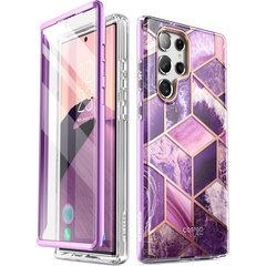 Korpuss Supcase i-Blason Cosmo SP Galaxy S22 Ultra 5G marmora, violets cena un informācija | Telefonu vāciņi, maciņi | 220.lv