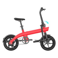 Prece ar bojātu iepakojumu. Elektriskais velosipēds HX H2 MAX 14" 250W, sarkans cena un informācija | Sporta, atpūtas, tūrisma preces ar bojātu iepakojumu | 220.lv