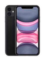 Товар с повреждением. Apple iPhone 11 64GB Black MHDA3ET/A цена и информация | Товары с повреждениями | 220.lv