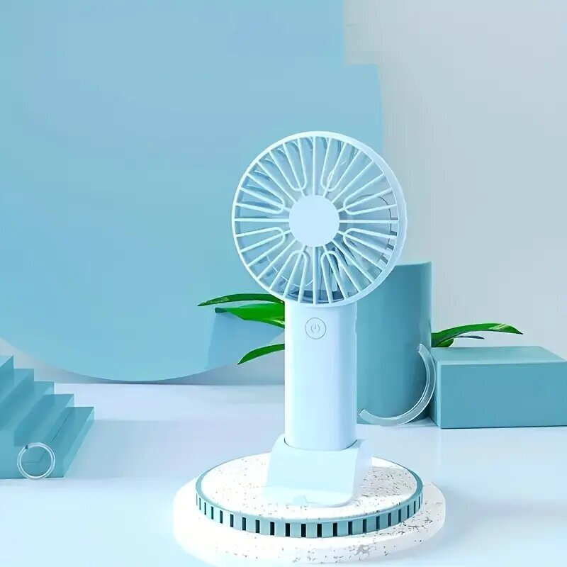 USB uzlādējams ventilators, zils цена и информация | Ventilatori | 220.lv