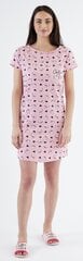 Женская ночная рубашка Gena (розовая) цена и информация | Женские пижамы, ночнушки | 220.lv