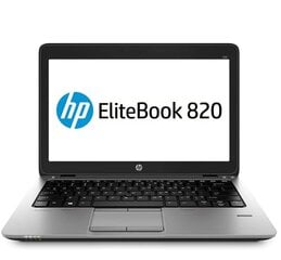 HP EliteBook 820 G1 Intel Core i5-4300M 8/256 GB SSD Win 10 Pro cena un informācija | Portatīvie datori | 220.lv