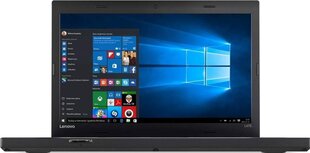 Lenovo ThinkPad L470 Intel Core i5-6200U 8/256 GB SSD Win 10 Pro цена и информация | Ноутбуки | 220.lv