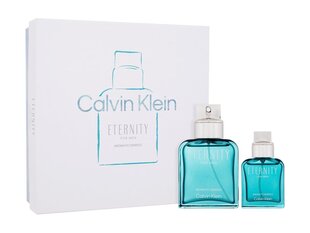 Komplekts Calvin Klein Eternity vīriešiem: EDP smaržūdens, 100 ml + EDP smaržūdens, 30 ml cena un informācija | Vīriešu smaržas | 220.lv