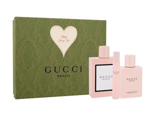 Набор Gucci Bloom для женщин: парфюмированная вода EDP, 100 мл + парфюмированная вода EDP, 10 мл + лосьон для тела, 100 мл цена и информация | Женские духи | 220.lv