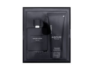Набор Mauboussin Pour Lui In Black для мужчин: парфюмированная вода EDP, 100 мл + гель для душа, 200 мл цена и информация | Мужские духи | 220.lv