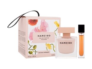 Набор Narciso Rodriguez Ladies Poudre для женщин: парфюмированная вода EDP, 90 мл + спрей, 10 мл цена и информация | Женские духи | 220.lv