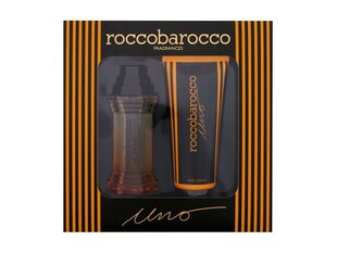 Komplekts Roccobarocco sievietēm/vīriešiem: smaržas EDP 100ml, ķermeņa losjons 200 ml. cena un informācija | Sieviešu smaržas | 220.lv