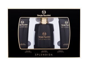 Komplekts Sergio Tacchini sievietēm: smaržūdens EDP 100 ml + ķermeņa losjons 100 ml + dušas želeja 100 ml. cena un informācija | Sieviešu smaržas | 220.lv