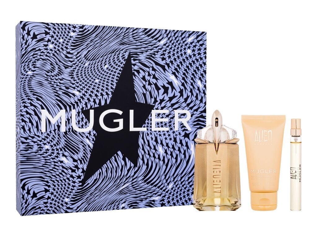 Komplekts Thierry Mugler sievietēm: smaržas EDP 60ml + ķermeņa losjons 50ml + smaržas EDP 10 ml. cena un informācija | Sieviešu smaržas | 220.lv