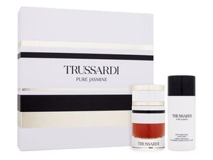 Набор Trussardi Pure Jasmin для женщин: парфюмированная вода EDP 60 мл + крем для тела 125 мл цена и информация | Женские духи | 220.lv