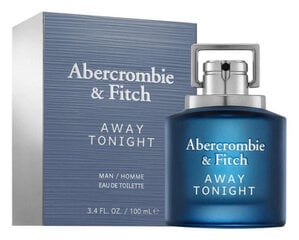 Tualetes ūdens Abercrombie &amp; Fitch Away Tonight EDT vīriešiem, 50 ml cena un informācija | Vīriešu smaržas | 220.lv