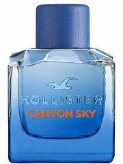 Tualetes ūdens Hollister Canyon Sky EDT vīriešiem, 100 ml cena un informācija | Vīriešu smaržas | 220.lv