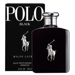Tualetes ūdens Ralph Lauren Polo Black EDT vīriešiem, 200 ml cena un informācija | Vīriešu smaržas | 220.lv