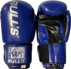 Боксерские перчатки BULLS синие цена и информация | Боевые искусства | 220.lv