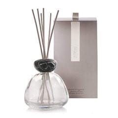 Mājas parfimērijas trauks ar nūjiņām Millefiori Milano Marble Glass Clear Black, 400 ml cena un informācija | Mājas aromāti | 220.lv