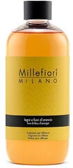 Mājas parfimērijas papildinājums Millefiori Milano Legni E Fiori D'arancio, 250 ml cena un informācija | Mājas aromāti | 220.lv