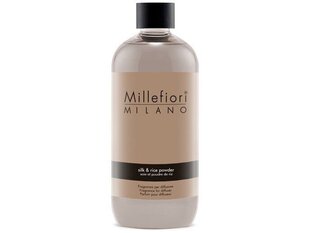 Mājas parfimērijas papildinājums Millefiori Milano Silk&Rice Powder, 250 ml cena un informācija | Mājas aromāti | 220.lv